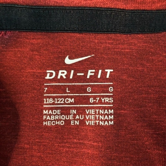 NIKE DR-FIT - UNISEX PULLOVER REDDISH HOODIE SZ L - Picture 5 of 7